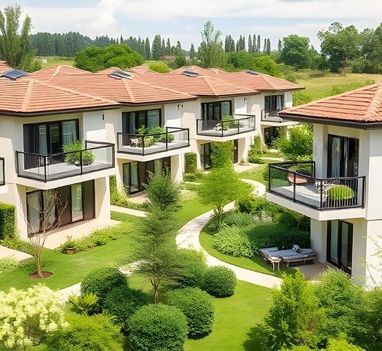 Resort-style villas in Hyderabad with open layouts | Vanam E5 World (by Aikhya Infra)