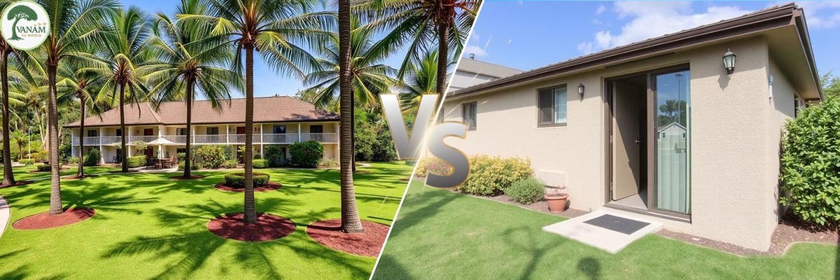 Is resort property better than apartment investment?